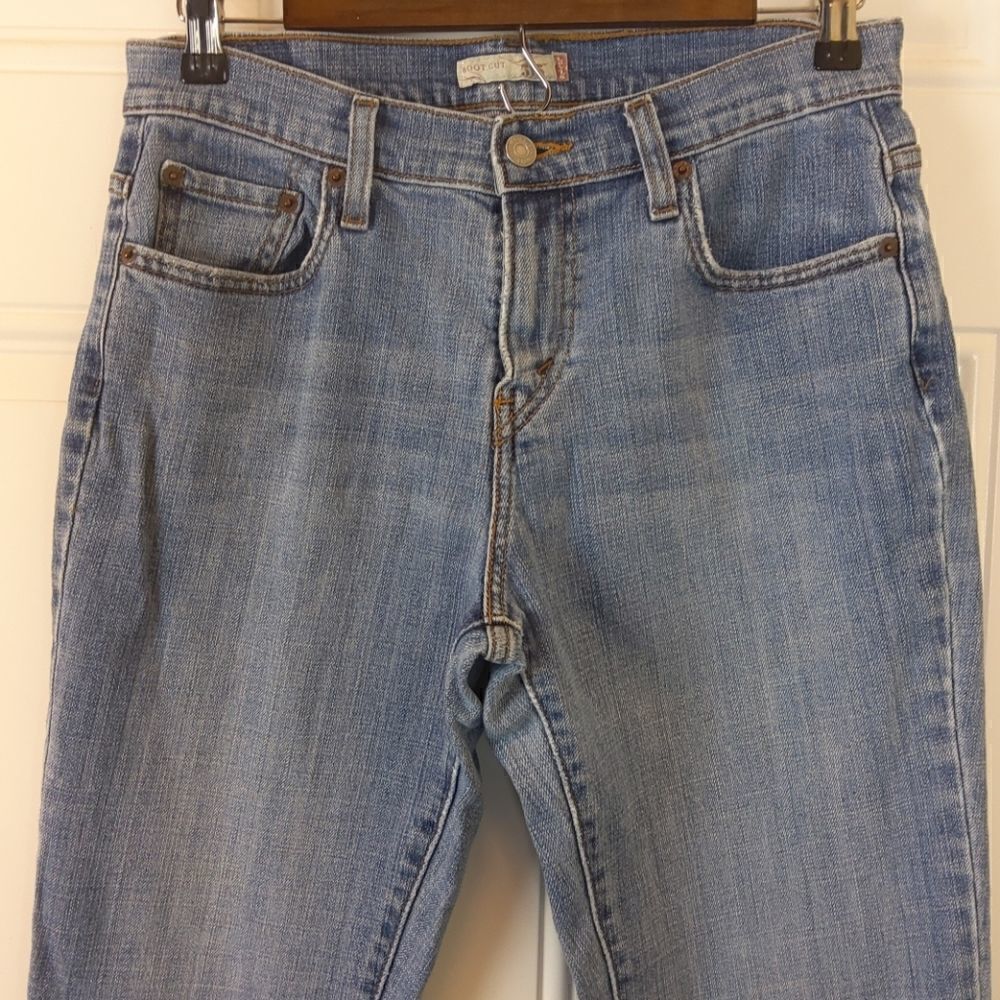 Levi's 515 five pocket boot cut jeans